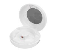 Jectse Étui de Chargement Smart Ring, Batterie 200 MAh de Type C, Chargeur Rapide avec Port Magnétique, Design Compact 5 X 5 X 2 Cm pour COLMI R02 R06 R11M R8 et Anneaux Intelligents