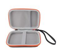Jectse Étui de Transport Rigide, Sac de Rangement étanche et Antichoc en EVA pour Disque Dur Externe, avec Organiseur en Filet intégré pour Câbles USB, Chargeurs et Accessoires
