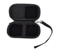 Jectse Étui de Transport, Sac de Rangement en Nylon EVA Résistant aux Chocs et à l'eau pour Enregistreur Vocal Numérique avec 2 Poches en Filet et Sangle de Fixation, pour Lecteur MP3