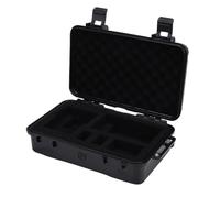 Jectse Étui étanche pour Appareil Photo, étui Rigide adapté à la Caméra Panoramique 360, Résistant aux Chocs, Boîte de Rangement de Batterie de Microphone Portable avec Lanière de