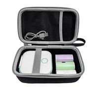 Jectse Étui pour étiqueteuse, Sac de Rangement Rigide de Protection en EVA avec Conception Antichoc et Résistante aux éclaboussures, pour Imprimante D'autocollants Portable et