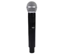 Jectse Faux Accessoire de Microphone, Microphone Réaliste Simulant Un Accessoire de Pratique de la Parole, Jouet de pour Représentation sur Scène, Costume de karaoké, Fête
