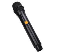 Jectse Faux Microphone Prop, Léger Microphone Simulé Jouet 1:1 Réplique Cosplay pour Le Chant Discours Pratique Scène Performance Cosplay