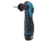 Jectse Fer à Souder Rechargeable, Batteries 1200 MAh, Température Réglable, Fer à Souder pour Réparation électronique avec Poignée Ergonomique, Réparation de Circuits Imprimés (2 Batterie Prise UE)