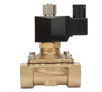 Jectse G1 "Electrovanne ， DN25 NC Laiton Valve électromagnétique ， Valve Magnétique électrique électrique (DC12V)
