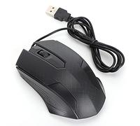 Jectse Gamiage Filaire Maus High Precision 2400dpi Souris Optiques pour L'ordinateur Portable Office Black (Q57)