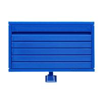 Jectse Garage Auto Garage Élégant Porte-Clés avec une Porte D'ouverture pour L'entrée, Organisateur de clé de Style de Voiture Moderne pour le Soulèvement Automobile, Matériau PLA