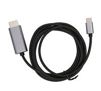 Jectse HD Multimedia Interface Cable Type C to HD Multimedia Interface Adapter Pild and Play pour Les Utilisateurs de Ordinateur Portable, 6,6 Pieds