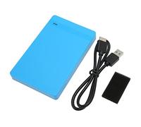 Jectse HDD Case USB3.0 Plug and Play Drive pour Le Système D'exploitation, Adaptateur de Disque Dur Mobile pour 2,5 Pouces (Blue)