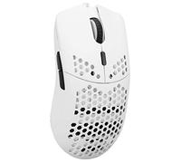 Jectse Hollow RGB Wired Gaming Mouse 6 Modes de Rétroéclairage Programmables pour Office Home Use ABS White