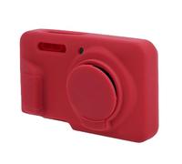 Jectse Housse de Protection pour Appareil Photo, étui en Silicone Souple pour Appareil Photo FZ55 avec Couverture Complète, Conception Légère et Lavable (Rouge)