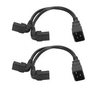 Jectse IEC320 C20 à Dual IEC320 C13 Câble D'éclat de Câble de Réseau de Type YEC320 C13 Y de Type Y pour la Caméra de Balayage D'imprimante, Alimentation Efficace pour la Zone de Travail à Domicile,
