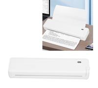 Jectse Imprimante Portable sans Fil pour Les Voyages, Imprimante Thermique Bluetooth Prenant en Charge Le Format A4, Imprimante Mobile Compacte sans Encre pour Téléphones Android et