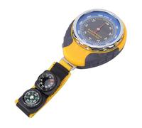 Jectse Instrument Extérieur 4 en 1, Boussole Altimètre Baromètre Compteur de Température avec Matériau ABS pour la Randonnée, L'alpinisme, L'aviation, 0 5000 M 580 1040 HPa 30 50 ℃