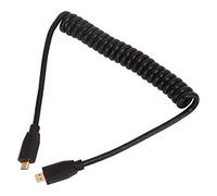 Jectse Interface Multimédia HD 8K 60 Hz HD 2.1 Câble de Plaie 48gbit / S Câble Adaptateur de Plaques D'or pour les Appareils Photo Vidéo, Léger et Portable pour les TVH