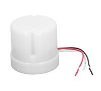 Jectse Interrupteur Automatique de Lampadaire à Photocellule, Étanche à la Pluie, Réglable, Installation Facile, Grande Application, Étanche IP65, Fonction de Temporisation (AC220-240V)