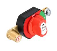 Jectse Interrupteur de Déconnexion de Batterie 300 A, Interrupteur de Batterie Robuste à Noyau en Laiton, de Mise Hors Tension de Marine pour Camping-car, Bateau, Voiture, Camion, ATV, UTV
