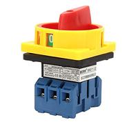 3P 25A/32A Commutateur de disjoncteur de charge，Interrupteur d'alimentation à cames rotatives tripolaire à 2 positions(32A)