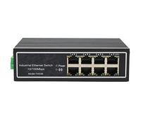 Jectse Interrupteur Ethernet 8 Port Fiable Fast Gigabit Desktop Computer Accessories RJ45 Ports pour Les ENVIRONNEMENTS INDUSTRIELS
