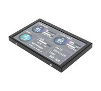 Jectse IPS Afficher Le Moniteur de Données CPU USB CPUTERTemp pour PC-Gaming Chassis Météo Prévisions Topics pour Le Système