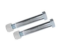Jectse Jeu de Broches D'excavatrice Résistantes à L'usure en Acier au Manganèse de 25 Mm pour un Remplacement D'urgence et des Performances Améliorées, 2 Accessoires D'excavatrice pour Petites