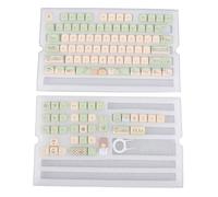 Jectse Jeu de Capuchons de Touches PBT 112 Touches, Capuchons de de Clavier Mécaniques, Hauteur MCA de 9mm pour Clavier Mécanique Universel, avec Extracteur de