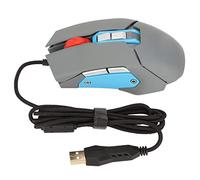 Jectse Jeu de Langage Précis -maming -maus Macro Macro Backlight coloré 9 Bouton 9 pour L'ordinateur de Jeu de L'ordinateur câblé ABSDPI USB Souris, 3 Niveau DPI pour Les Jeux et la Conception