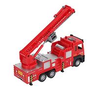 Jectse Jouet de Voiture à échelle Rétractable en Alliage avec Lumières et Musique pour Enfants, Modèle de Voiture à échelle Rétractable 1:32 pour Le Jeu des Enfants, Couleurs Vives et Escalier