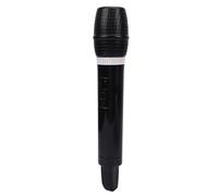 Jectse Jouet Microphone pour Les Enfants, Plastic Fitend Microphone Proping Simuler Speech Practice Prop pour Le Cosplay Birthday Party Favors Costume (Black)
