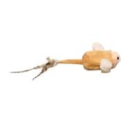 Jectse Jouet pour Chat à Ailes Battantes, Jouet Interactif en Forme de Souris Volante activé par Le Toucher, Mouvement de Secousse électrique, en Peluche de Simulation Réaliste, d'exercice en