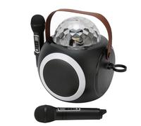 Jectse Karaoke Machine Portable Wireless Encein Microphone Set Clear Sound for Home Party et Outdoor Activités