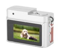 Jectse Keychain Retro Camera 1080p FHD Light - Caméra Numérique Compact pour Les Documentaires Itinérants (Brown)