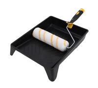 Jectse Kit Complet de Rouleaux à Peinture avec Perche D'extension, Ensemble de 19 Pièces, Plateau à Brosses à Rouleaux de 9 Pouces et 4 Pouces, pour Fournitures de Peinture Intérieure