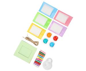 Jectse Kit d'accès à l'Appareil Photo instantané pour Mini 11 12, Ensemble de Cadres Photo pour l'appareil à Film instantané avec Cadres en Papier de 3 Pouces 10