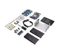 Jectse Kit de Boîtier en Métal DIY en Alliage en Aluminium 128 Mo Stable Stable Hub USB V2.1 IO -Board V6.1 pour L'ensemble de Logements en Métal FPGA, Câble de Réseau Premium, Simule Les Consoles
