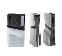 Jectse Kit de Cache-poussière pour Console de Jeu, Filtre à Ultra Fine, Ouverture de 0,36 Mm avec Prise de Port en Silicone, pour Console de Jeu Numérique Pro Slim Disc