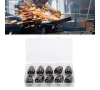 Jectse Kit de Consommables de Buses de Pointe de Torche de Coupe de Coupeur de Plasma 10, Haute Pénétration Contactable 2 Couches 4 étapes pour le Traitement des Métaux, Support pour
