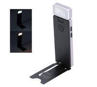 Jectse Lampe de Lecture LED à Clipser, Lampe de Lecture Rechargeable avec Soin des Yeux, 3 Températures de Couleur, 4 Luminosités, Autonomie de 80 Heures, Lumière de Marque-page Légère