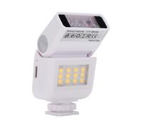 Jectse Lampe Flash sur L'appareil Photo, Angle de 90° réglable. (White)