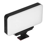 Jectse Lampe Lumineuse de Remplissage LED Compact avec 10 Niveaux de Réglage Fluorescent pour Les Appels Vidéo et Le Flux en Direct, Une Batterie de 3500 MAh, pour Les Vloggers et Les Fabricants de