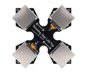 Jectse Lancer Star LAN Tap pour la Surveillance des Paquets Réseau | Communication Ethernet, Outil D'analyse de Données, Ports Double Moniteur, PCB Compact