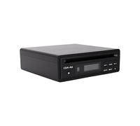 Jectse Lecteur CD HiFi, écran LED, USB Ripping et Bluetooth 5.3 (BLACK) | Lecteur CD de Voiture Bluetooth de Bureau, Sorties Optiques et AUX, Lecture DSD64 FLAC WAV, Compatible Audio de Voiture,