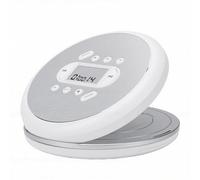 Jectse Lecteur CD Portable, Lecteur de Musique à Disque, CD Personnel avec Protection Anti-Saut de 60 Secondes et Câble AUX pour Usage Domestique et en Voiture