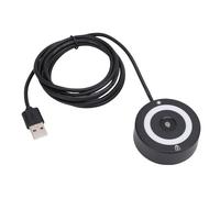 Jectse Lecteur D' Digitales Biométrique USB, Scanner de Reconnaissance Tactile à Correspondance Rapide pour Ordinateur Portable, ABS Noir