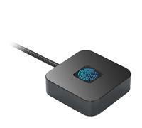 Jectse Lecteur D' Digitales USB, 360° Touch One Click Login Biométrique Scanner D' Digitales Dongle USB A 3.0 et Type C Enregistreur D' Digitales USB (Black)