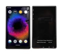 Jectse Lecteur MP3, Lecteur de Musique, Livres électroniques, Podomètres, avec Un écran Couleur Tactile de 2,8 Pouces avec Une Résolution de 320 X 240, Prend en Charge 128 Go, pour (Gold)