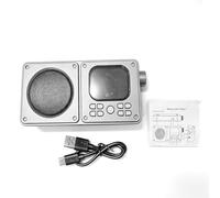 Jectse Lecteur Multifonction Portable, Lecteur MP3 Bluetooth 5.4, Radio FM avec écran de 2,01 Pouces, Haut-Parleur amélioré, Enregistreur Vocal, Prise en Charge de la Carte TF, pour Les (Pas de