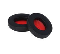 Jectse Les Coussins d'oreilles Remplacent Le Sonoflow/pour Sonoflow SE/Pro Casque, Les Coussinets d'oreille en Gel de Refroidissement avec du Cuir Protéique Doux, Noir et Rouge