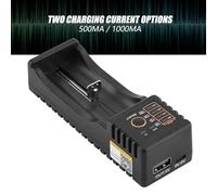Jectse Liitocala LII -100 500 MA / 1000 MA Chargeur de Batterie pour 18490 18350 - Taille Compacte