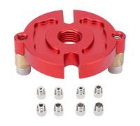 Jectse Localisateur de Guide de Perçage, Kit de Gabarit de Cheville à Centrage Automatique Vertical, S'adapte aux Forets de 2 Mm à 9 Mm, pour Trous Droits, Localisateur de Perforateur de (Jeu de 8